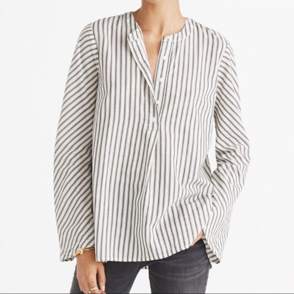 Madewell Striped Blouse